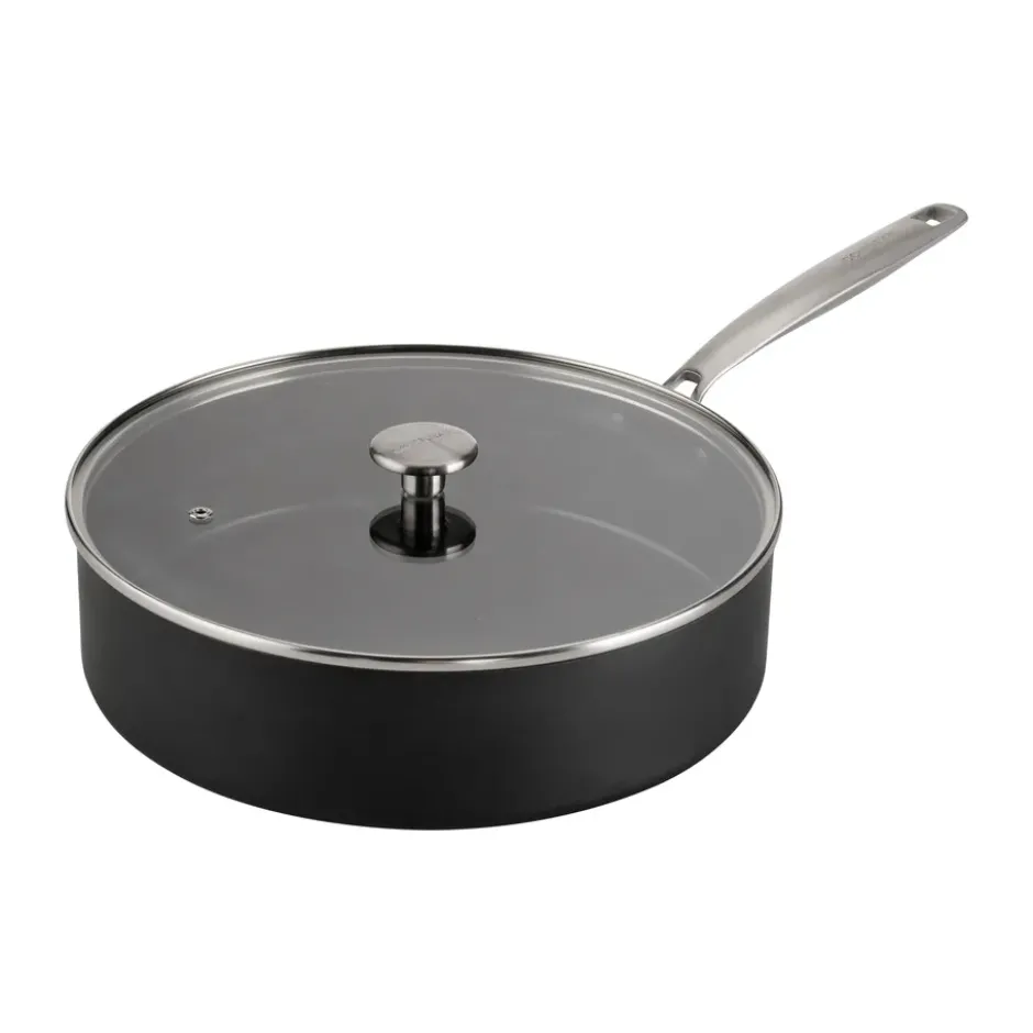 Combekk Element traktörpanna aluminium svart, Ø28 cm