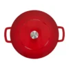 Combekk Enameled gjutjärnsgryta Ø28 cm, Cherry