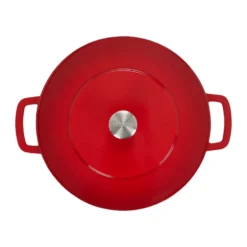 Combekk Enameled gjutjärnsgryta Ø28 cm, Cherry