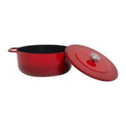 Combekk Enameled gjutjärnsgryta Ø24 cm, Cherry
