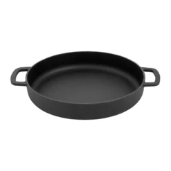Combekk Enameled stekpanna gjutjärn Ø28 cm, Matt Black