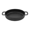 Combekk Enameled stekpanna gjutjärn Ø24 cm, Black