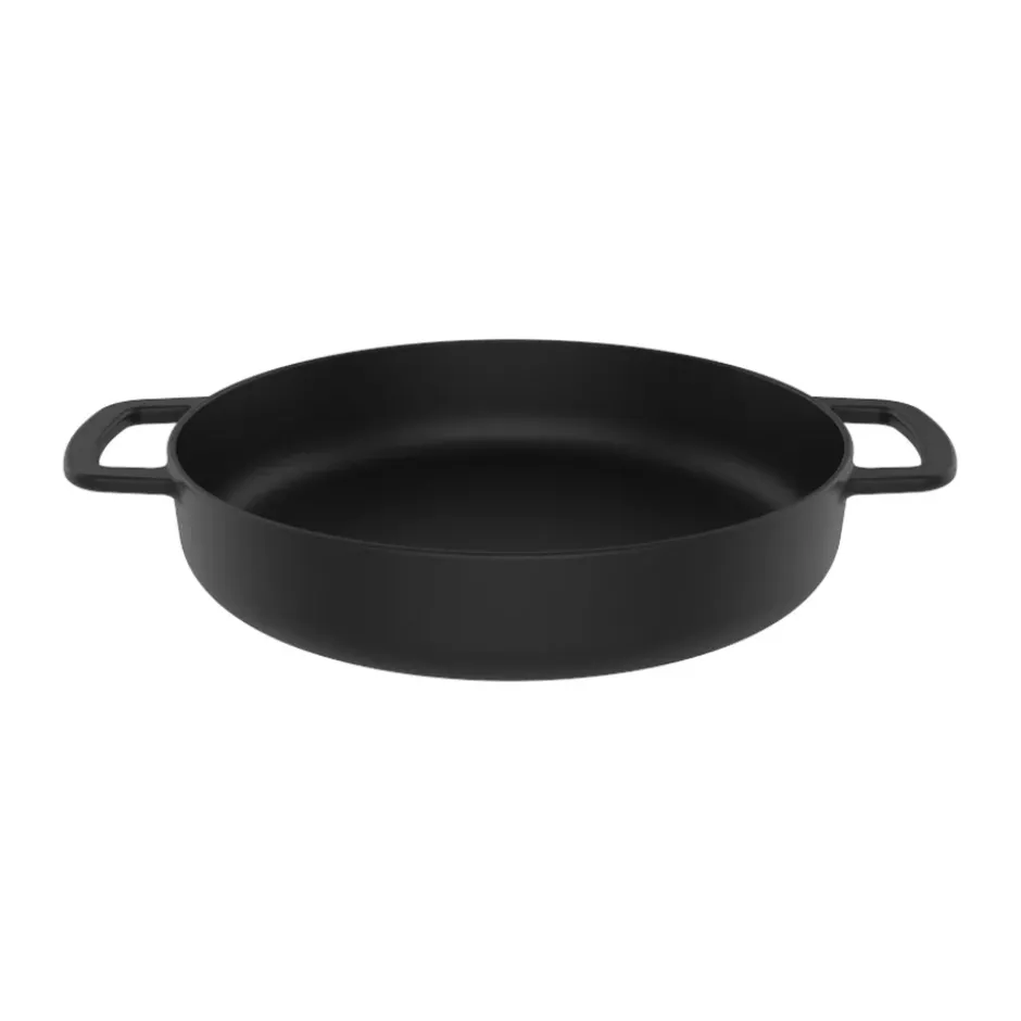 Combekk Enameled stekpanna gjutjärn Ø24 cm, Black