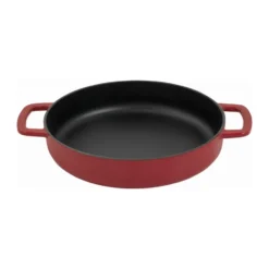 Combekk Enameled stekpanna gjutjärn Ø24 cm, Bordeaux