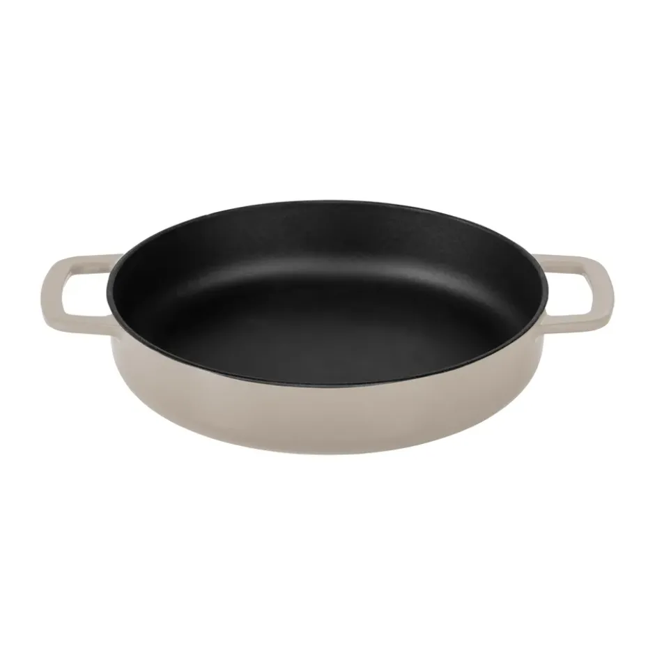 Combekk Enameled stekpanna gjutjärn Ø24 cm, Sand