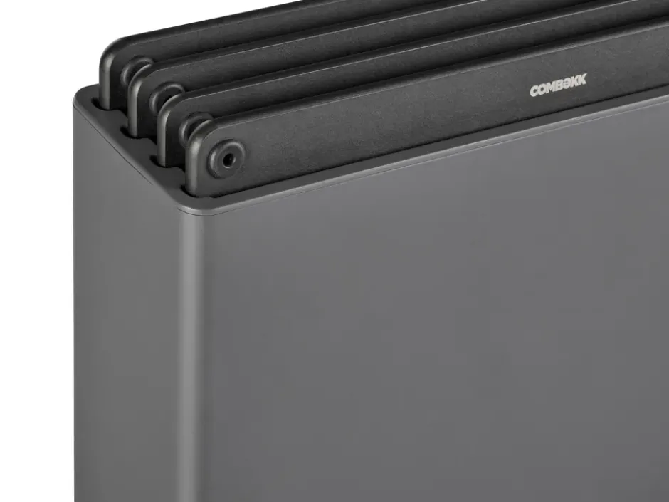 Combekk skärbräda 4-pack, Black-black