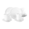 Compact kaffeservis 18 delar, Vit
