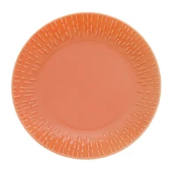 Confetti tallrik, Apricot, Ø21 cm
