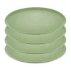 Connect tallrik Ø25,5 cm 4-pack, Nature leaf green