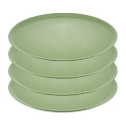 Connect tallrik Ø25,5 cm 4-pack, Nature leaf green
