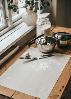 Cookie bakmatta, Grå, XL, silikon, 50x70 cm