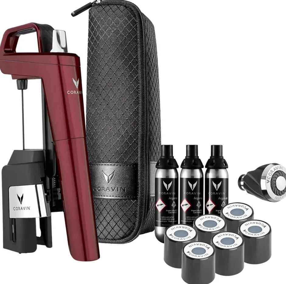 CORAVIN Timeless Six Vinsystem, Burgundy