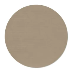 Corduroy bordstablett, Clay brown, circle, L