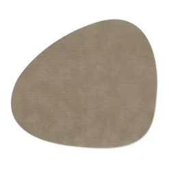Corduroy bordstablett curve L, Nomad Grey