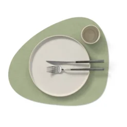 Corduroy bordstablett curve L, Olive Green