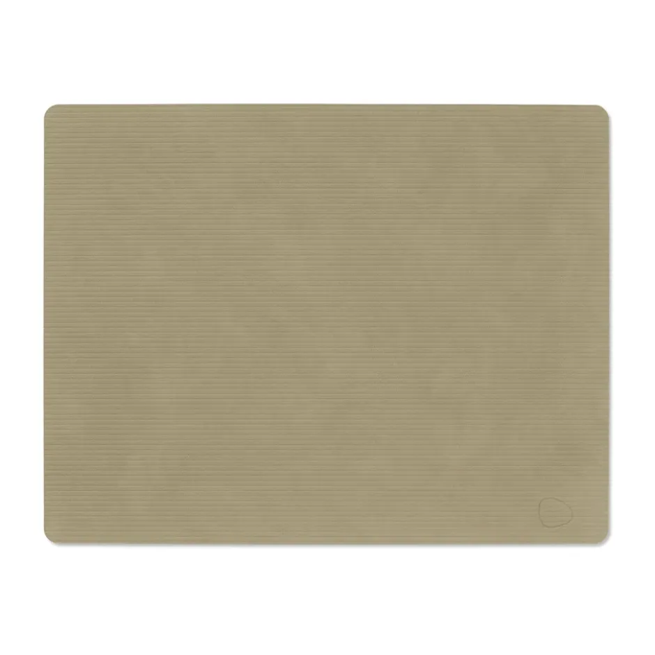 Corduroy bordstablett square L, Herbal Dust