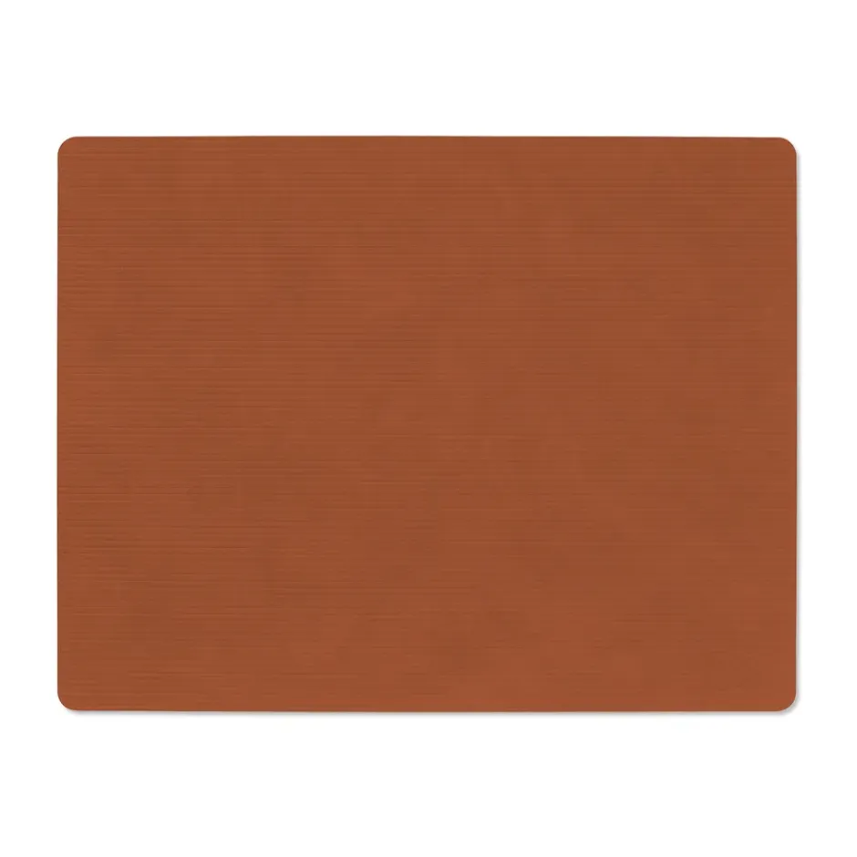 Corduroy bordstablett square L, Rust