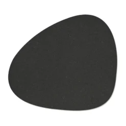 Core bordstablett curve L, Flecked anthracite