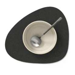 Core bordstablett curve S, Flecked anthracite