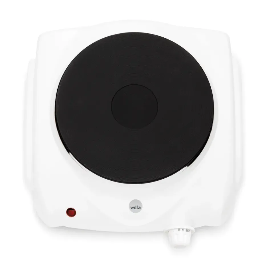 CP-1W cooktop enkel kokplatta Ø18,5 cm, Vit