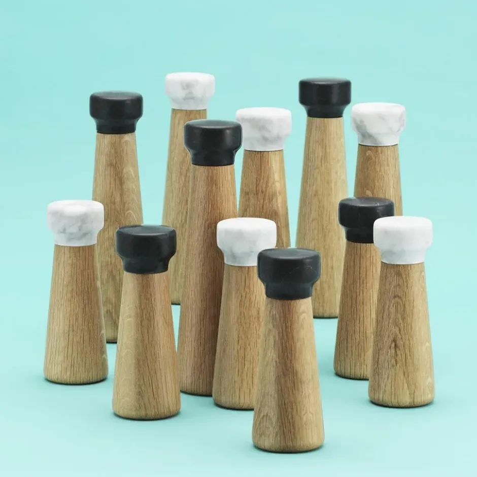 Craft pepparkvarn ek-svart marmor, stor