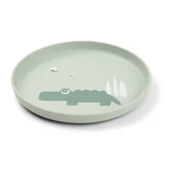 Croco foodie barntallrik Ø20 cm, Green