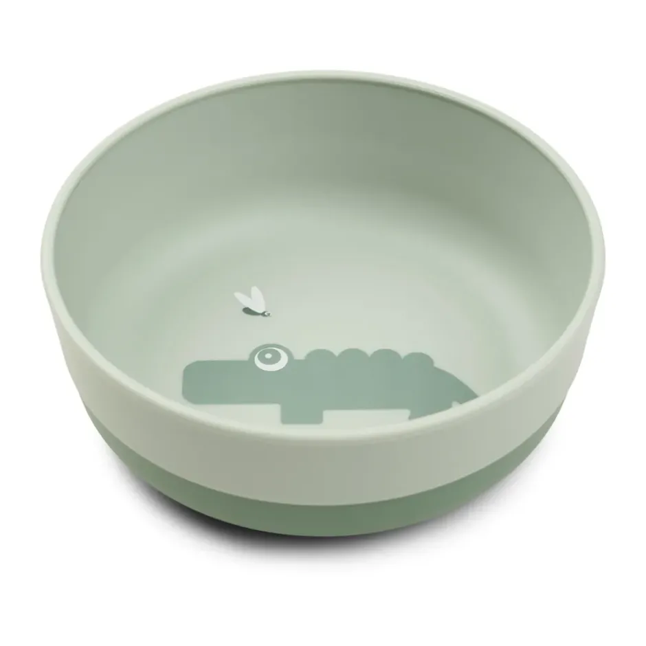 Croco foodie skål Ø12 cm, Green
