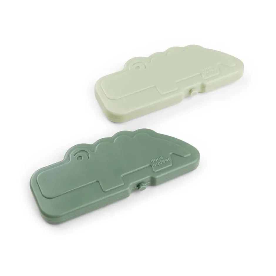 Croco kylklamp 2-pack, Green