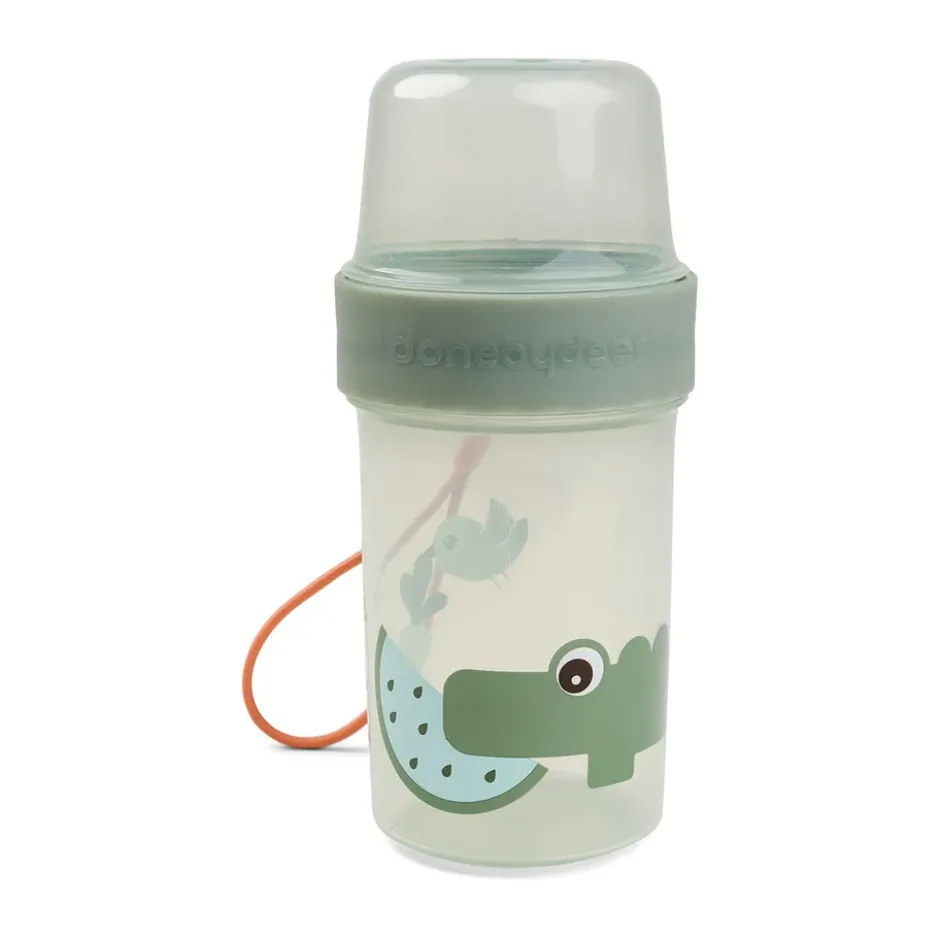 Croco To go 2-way bägare L, Green