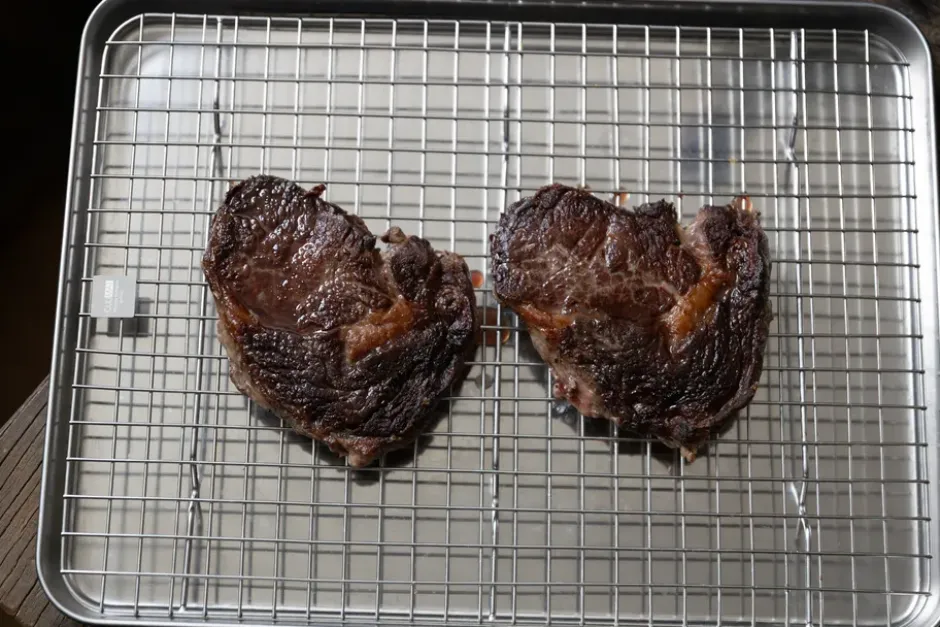 Culimat gastrobleck med avsvalningsgaller, Rostfritt stål, 40,5x30,5 cm
