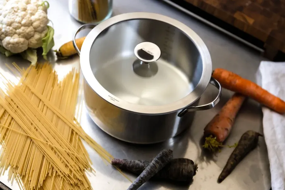 Culimat grytset, Rostfritt stål, 3 delar