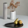 Curve Stoneware tallrik 26x30 cm, Black