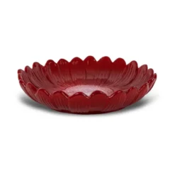 Dagny djupt fat Ø20 cm, Vinröd
