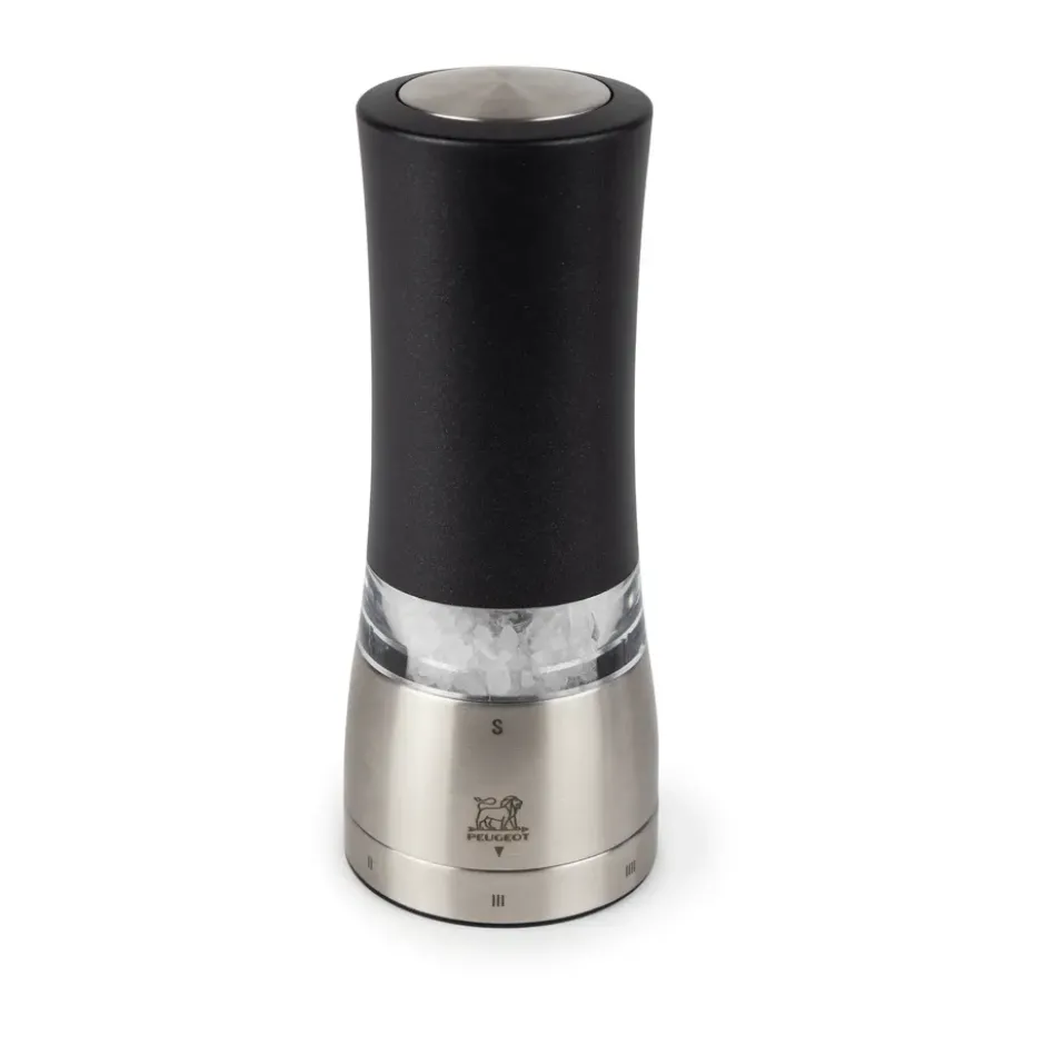 Daman elektrisk saltkvarn 16 cm, Svart