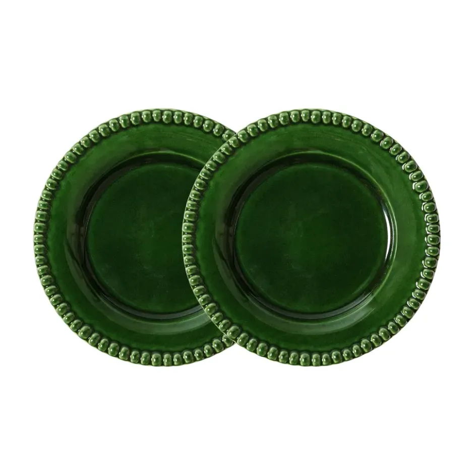 Daria desserttallrik Ø22 cm 2-pack, Moss