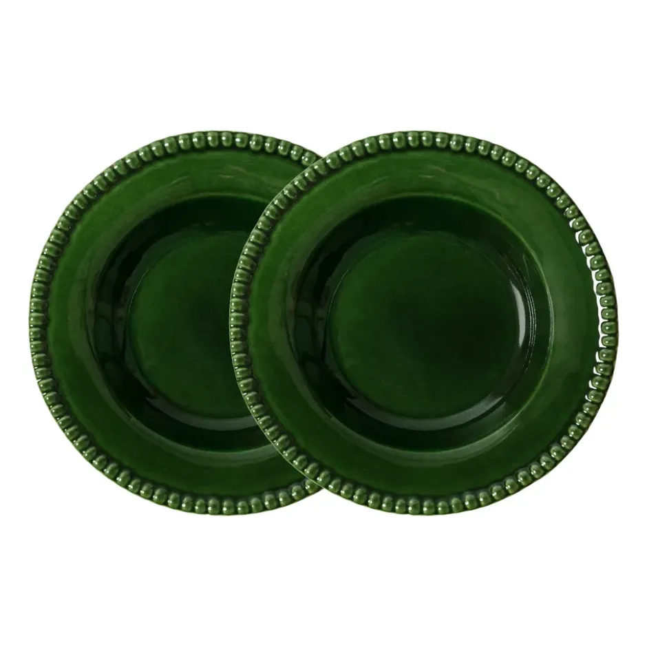 Daria djup tallrik Ø26 cm 2-pack, Moss