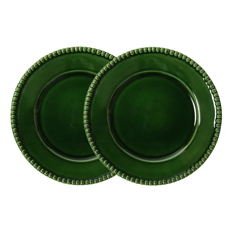 Daria mattallrik Ø28 cm 2-pack, Moss