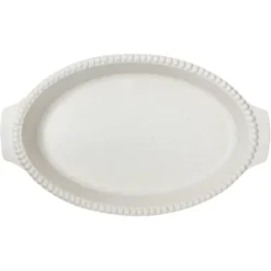 Daria ugnsform 35 cm, Cotton white
