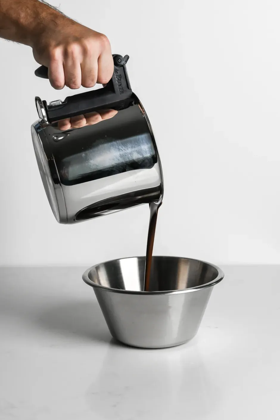 De Buyer degskål platt botten, Ø24 cm