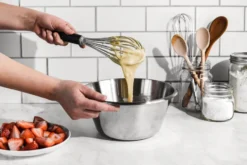 De Buyer degskål platt botten, Ø28 cm