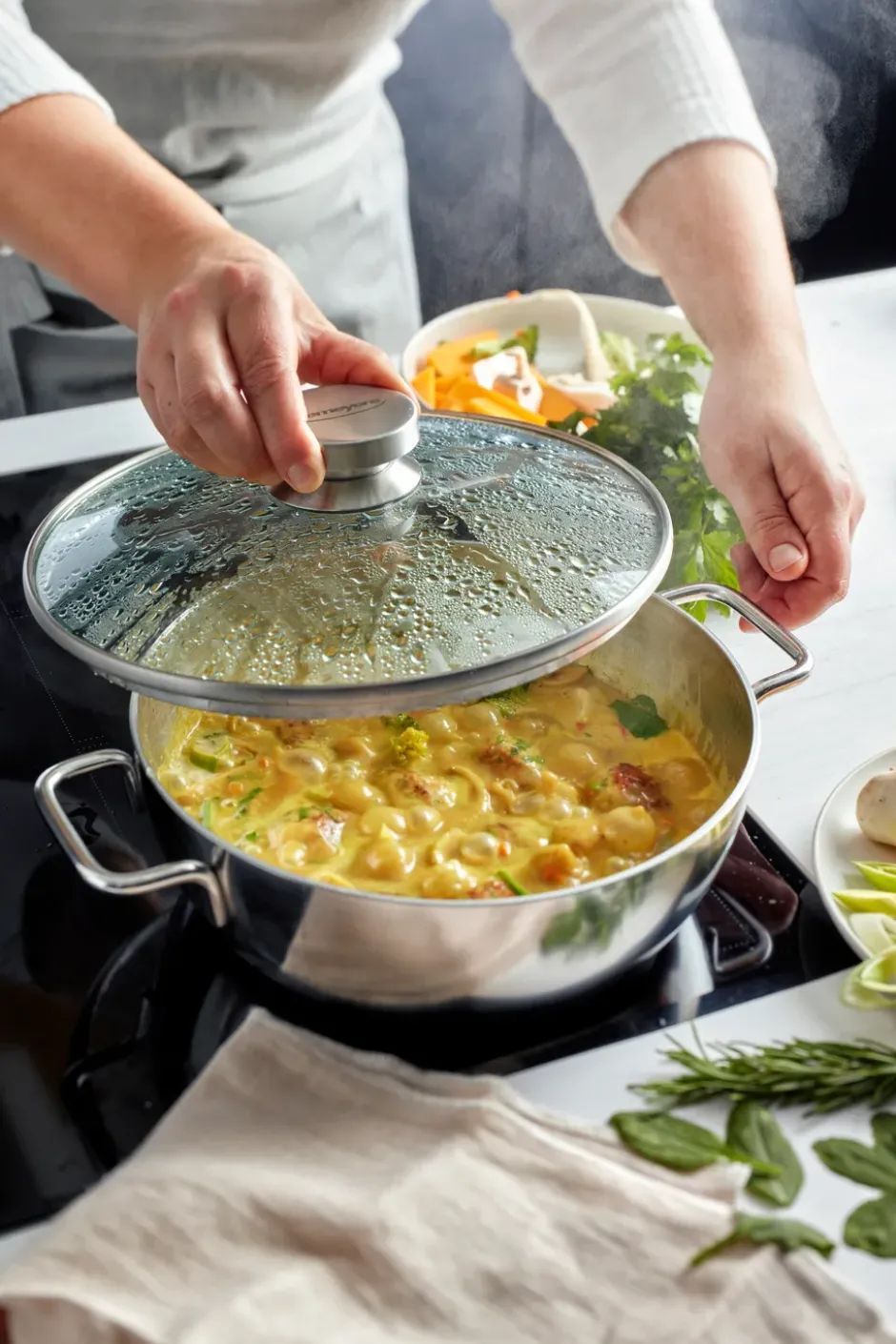 Demeyere Apollo 7 serveringspanna rostfritt stål, 4,8 L