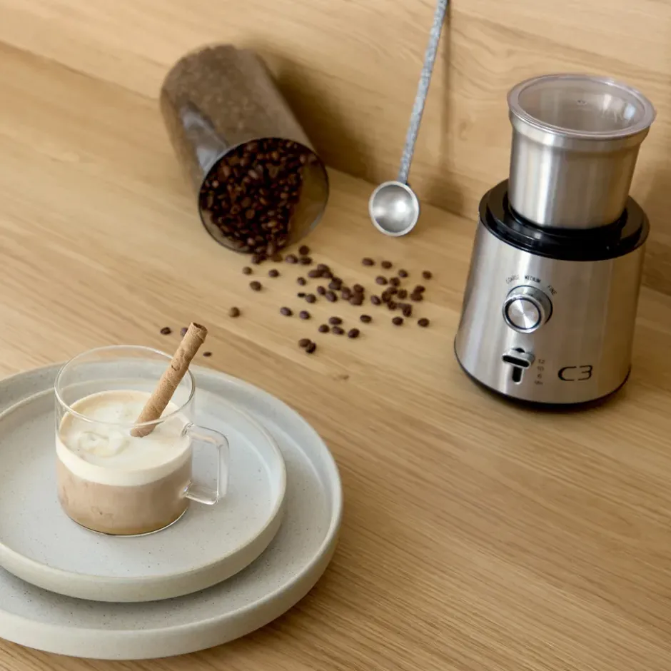 Design Kaffekvarn CG700 85g, Borstat Rostfritt stål
