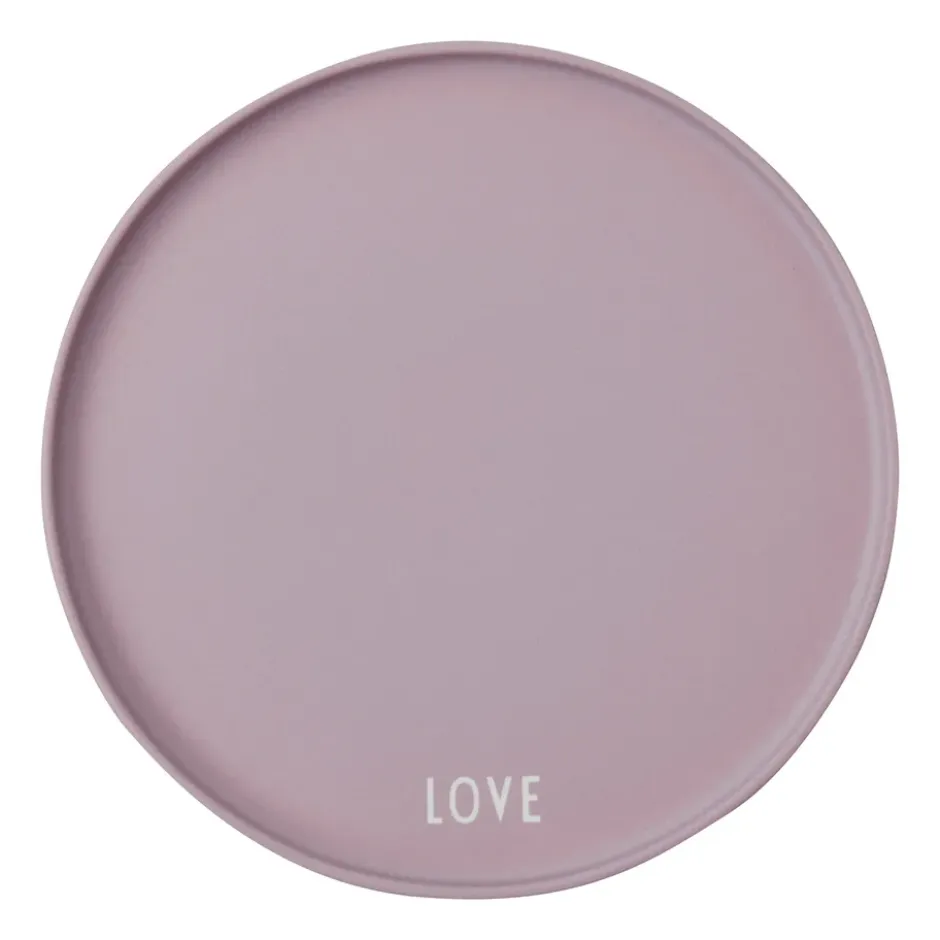 Design Letters favorittallrik Ø22 cm, Love-lavender