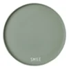 Design Letters favorittallrik Ø22 cm, Smile-green