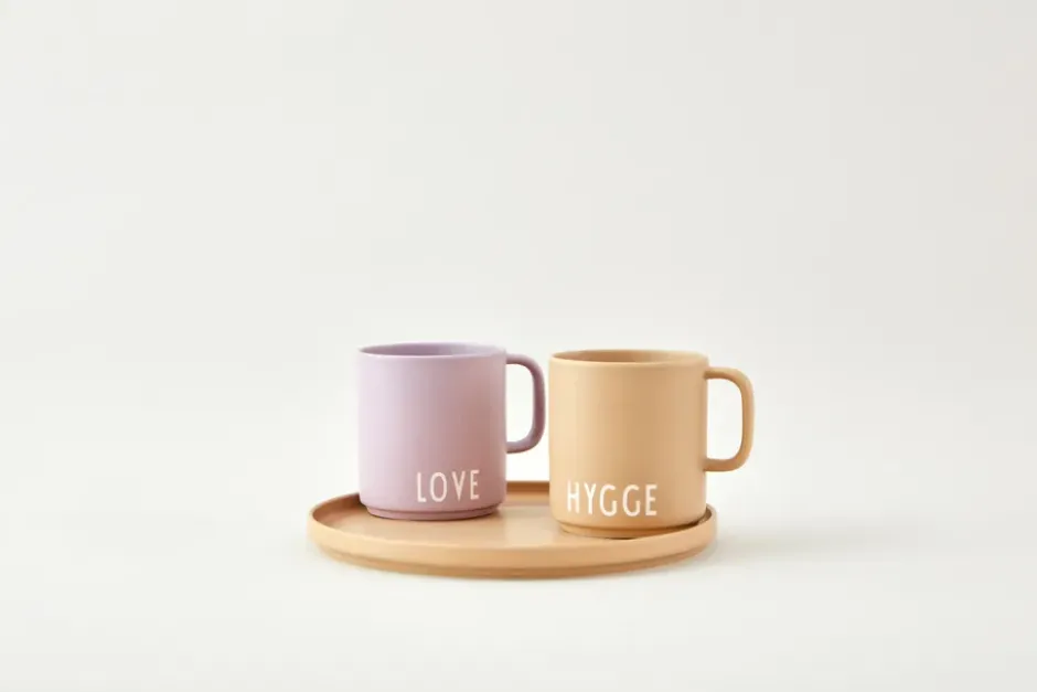 Design Letters favorittallrik Ø22 cm, Hygge-beige