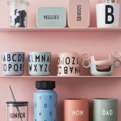Design Letters snack box till lunchlåda, Mörkgrön