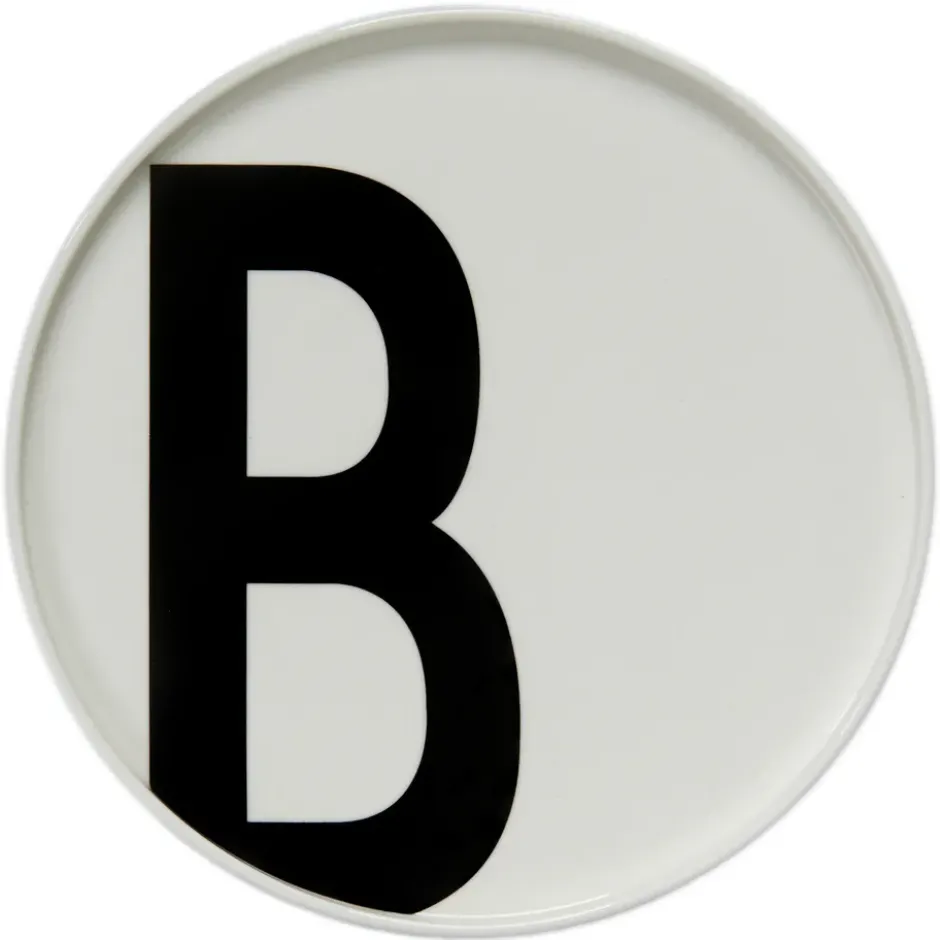 Design Letters tallrik, B