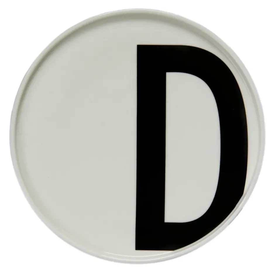 Design Letters tallrik, D