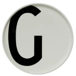 Design Letters tallrik, G
