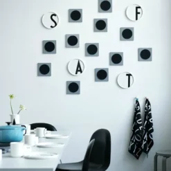 Design Letters tallrik, H